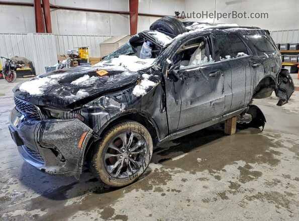 1C4RDJDG9RC153402 2024 DODGE DURANGO Черный Передняя левая четверть