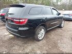 2025 Dodge Durango Gt Черный vin: 1C4RDJDGXSC553054