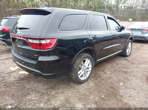 1C4RDJDGXSC553054 2025 DODGE DURANGO Черный Задняя правая четверть