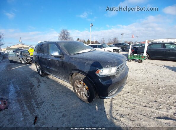 1C4RDJEG5GC412981 2016 DODGE DURANGO Серый Передняя правая четверть