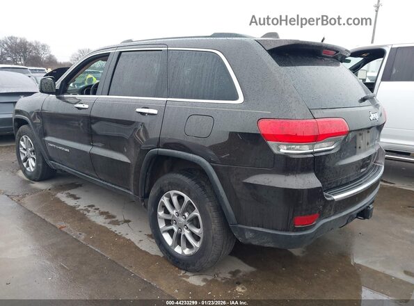1C4RJEBG3GC500836 2016 JEEP GRAND CHEROKEE Коричневый Задняя левая четверть