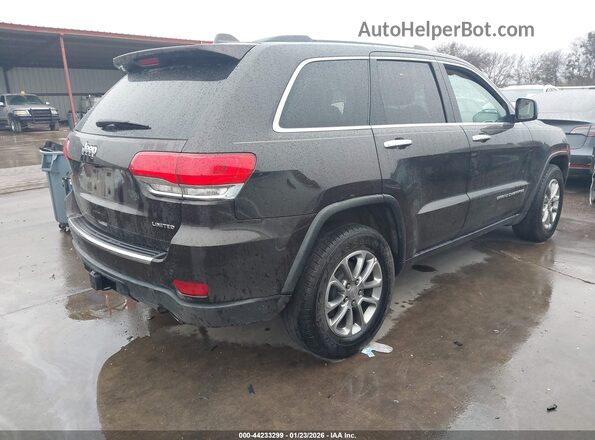 1C4RJEBG3GC500836 2016 JEEP GRAND CHEROKEE Коричневый Задняя правая четверть