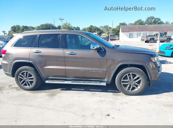 1C4RJEBG3KC699167 2019 JEEP GRAND CHEROKEE Коричневый Вид задней части салона