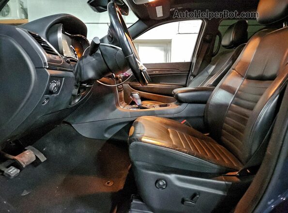 1C4RJEBG3KC737660 2019 JEEP GRAND Синий Вид салона спереди