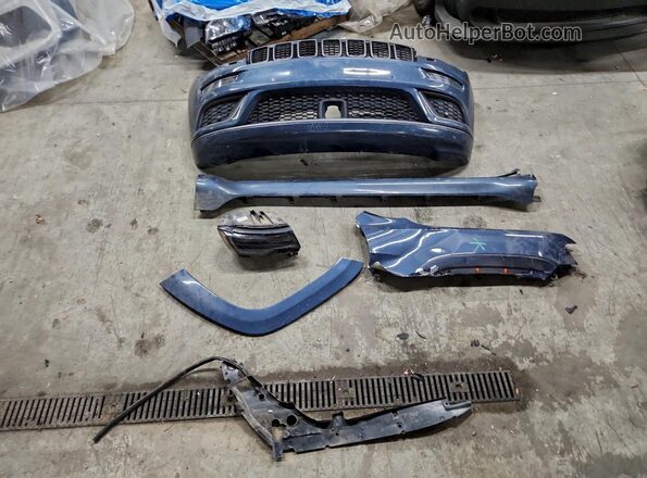 1C4RJEBG3KC737660 2019 JEEP GRAND Синий Вид наклейки с VIN-кодом
