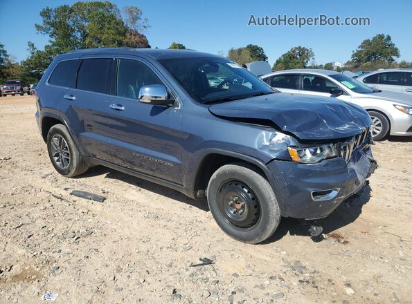 1C4RJEBG3LC227696 2020 JEEP GRAND Синий Передняя правая четверть