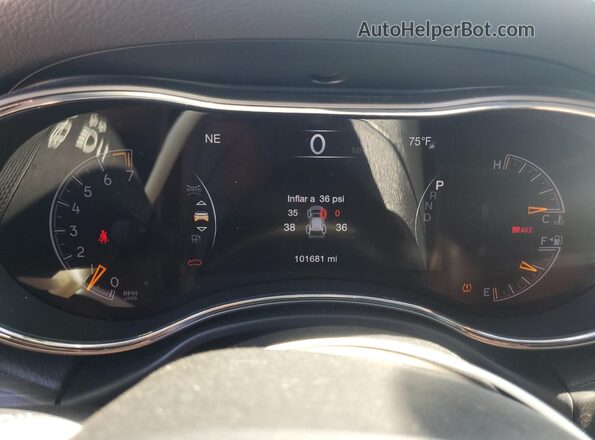 1C4RJEBG3LC227696 2020 JEEP GRAND Синий Вид щитка приборов