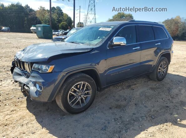 1C4RJEBG3LC227696 2020 JEEP GRAND Синий Передняя левая четверть