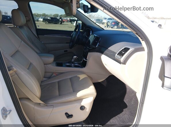 1C4RJEBG7KC556755 2019 JEEP GRAND CHEROKEE Белый Вид салона спереди