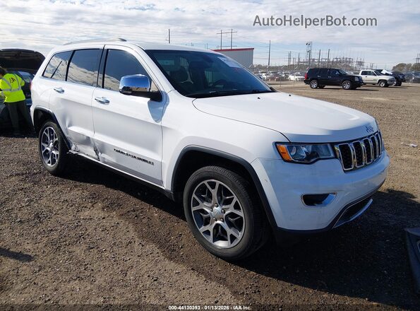 1C4RJEBG7KC556755 2019 JEEP GRAND CHEROKEE Белый Передняя правая четверть