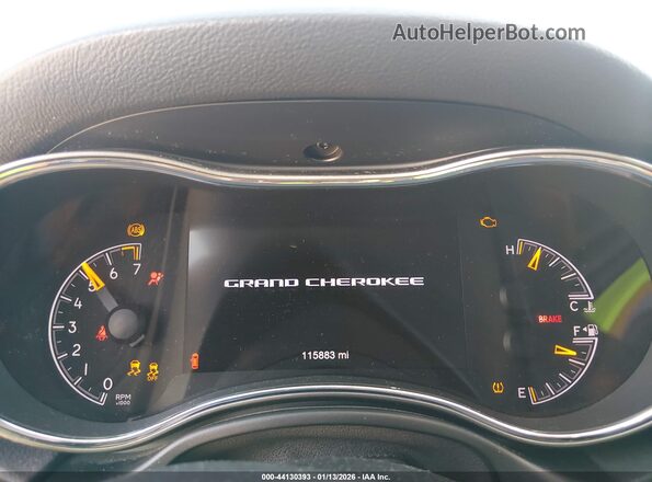 1C4RJEBG7KC556755 2019 JEEP GRAND CHEROKEE Белый Вид задних сидений