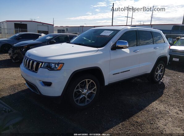 1C4RJEBG7KC556755 2019 JEEP GRAND CHEROKEE Белый Передняя левая четверть