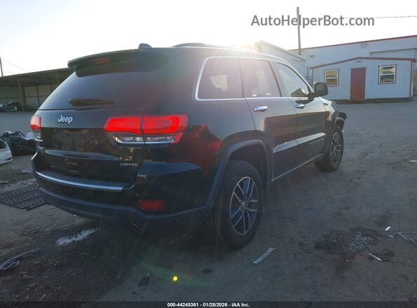 1C4RJEBG9HC934373 2017 JEEP GRAND CHEROKEE Черный Задняя правая четверть
