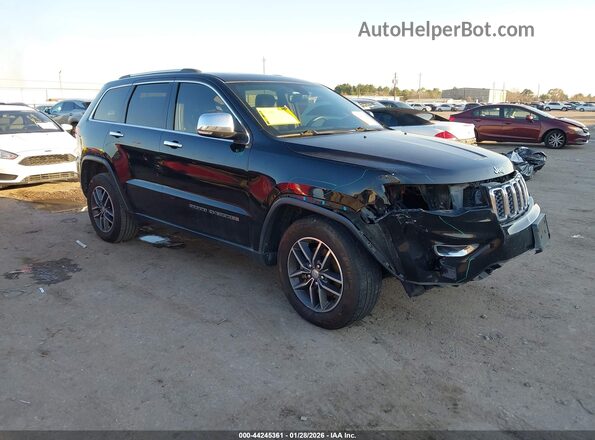 1C4RJEBG9HC934373 2017 JEEP GRAND CHEROKEE Черный Передняя правая четверть
