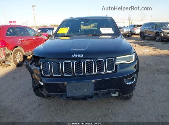 1C4RJEBG9HC934373 2017 JEEP GRAND CHEROKEE Черный Вид задней части салона