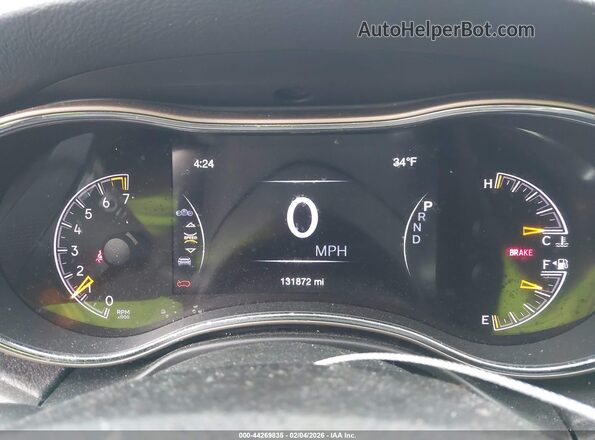 1C4RJFAG0GC343368 2016 JEEP GRAND CHEROKEE Черный Вид задних сидений