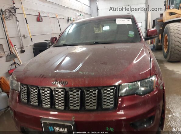 1C4RJFAG0JC211864 2018 JEEP GRAND CHEROKEE Красный Вид щитка приборов