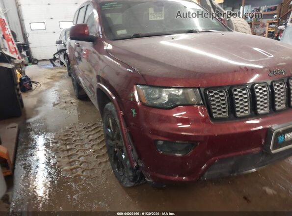 1C4RJFAG0JC211864 2018 JEEP GRAND CHEROKEE Красный Передняя правая четверть