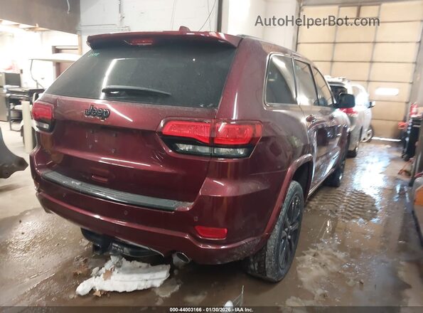 1C4RJFAG0JC211864 2018 JEEP GRAND CHEROKEE Красный Задняя правая четверть