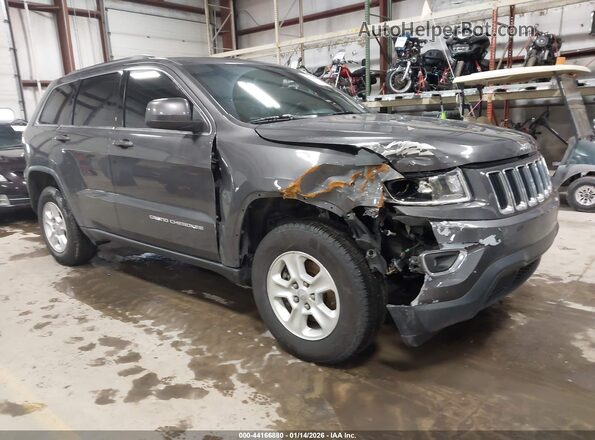 1C4RJFAG7GC444956 2016 JEEP GRAND CHEROKEE Серый Передняя правая четверть