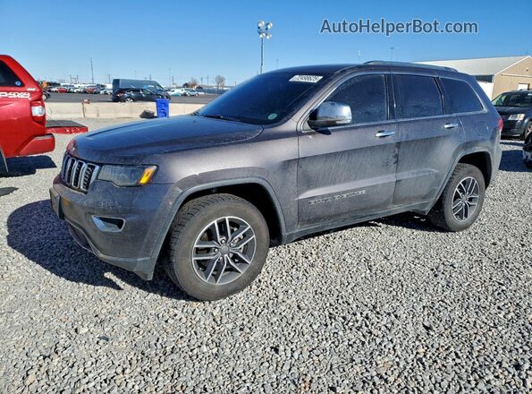1C4RJFBG2KC593458 2019 JEEP GRAND CHER Серый Передняя левая четверть