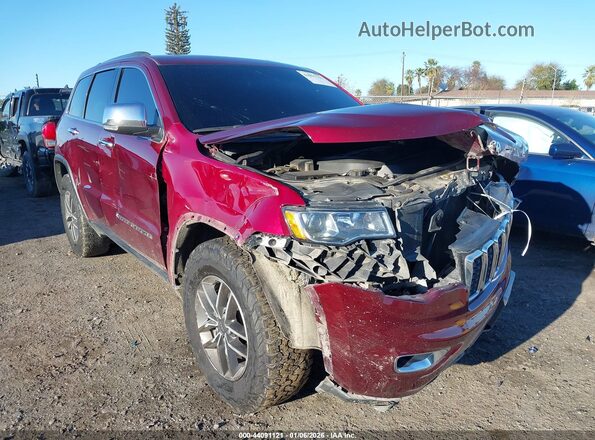 1C4RJFBG3NC138221 2022 JEEP GRAND CHEROKEE WK Красный Передняя правая четверть