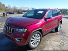 2017 Jeep Grand Cherokee Limited 4x4 Бордовый vin: 1C4RJFBG4HC654558