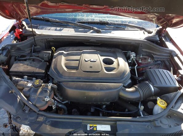 1C4RJFBG4HC654558 2017 JEEP GRAND CHEROKEE Бордовый Вид сзади
