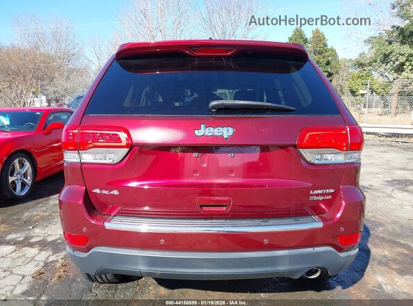 1C4RJFBG4HC654558 2017 JEEP GRAND CHEROKEE Бордовый 