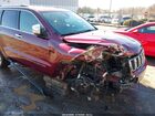 2017 Jeep Grand Cherokee Limited 4x4 Бордовый vin: 1C4RJFBG4HC654558