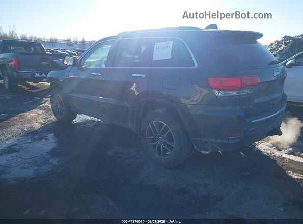 1C4RJFBG6JC381144 2018 JEEP GRAND CHEROKEE Серый Задняя левая четверть