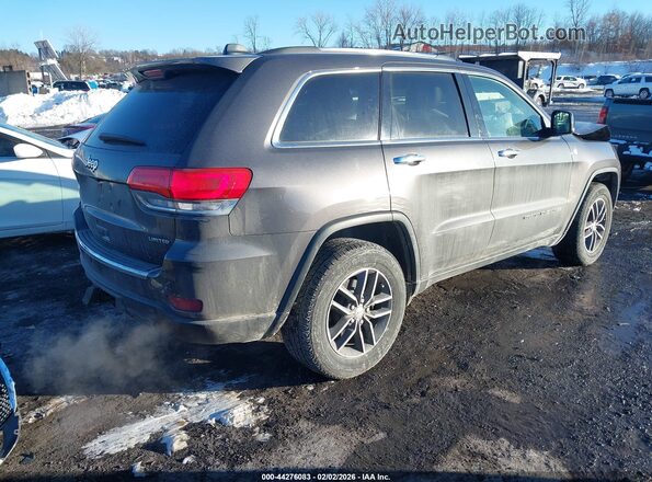 1C4RJFBG6JC381144 2018 JEEP GRAND CHEROKEE Серый Задняя правая четверть