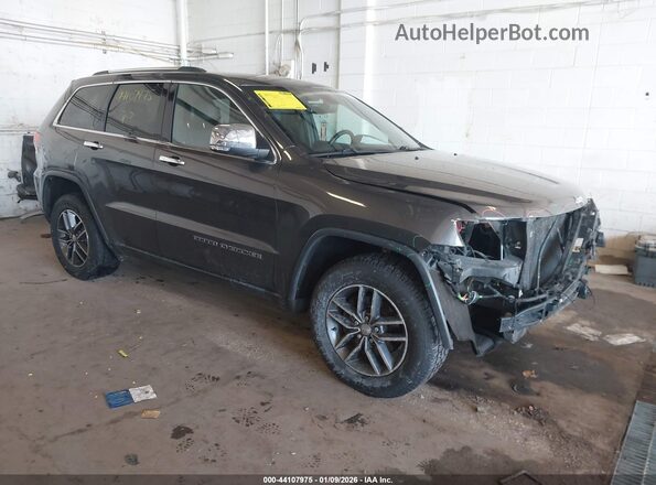 1C4RJFBG8HC888542 2017 JEEP GRAND CHEROKEE Серый Передняя правая четверть