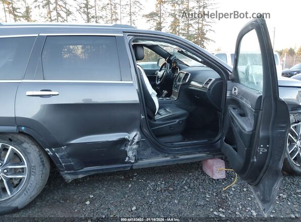 1C4RJFBG9HC891451 2017 JEEP GRAND CHEROKEE Серый Вид салона спереди