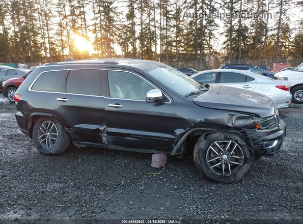 1C4RJFBG9HC891451 2017 JEEP GRAND CHEROKEE Серый Вид задней части салона