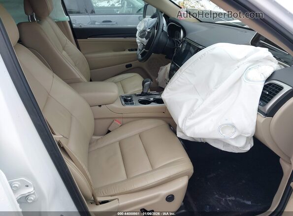 1C4RJFBG9KC591674 2019 JEEP GRAND CHEROKEE Белый Вид салона спереди