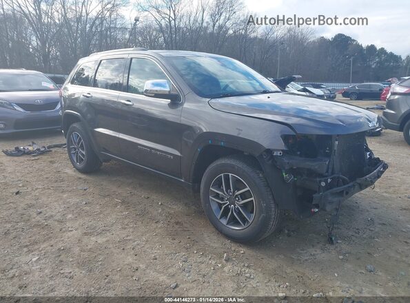 1C4RJFBGXKC804017 2019 JEEP GRAND CHEROKEE Черный Передняя правая четверть