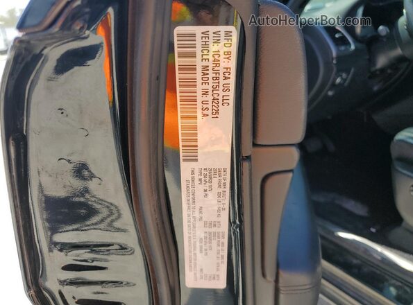 1C4RJFBT5LC422251 2020 JEEP GRAND Black Widok komory silnika