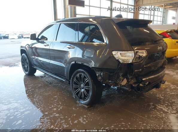 1C4RJFBT8JC314834 2018 JEEP GRAND CHEROKEE Серый Задняя левая четверть