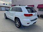 2018 Jeep Grand Cherokee Overland Белый vin: 1C4RJFCG7JC411380