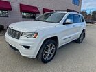 2018 Jeep Grand Cherokee Overland Белый vin: 1C4RJFCG7JC411380