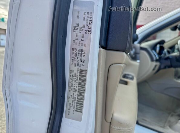 1C4RJFCG7JC411380 2018 JEEP GRAND Белый Вид задних сидений