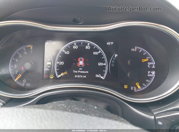 1C4RJFCG8HC659017 2017 JEEP GRAND CHEROKEE Черный Вид задних сидений
