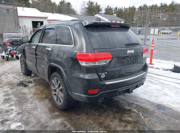 1C4RJFCG8HC659017 2017 JEEP GRAND CHEROKEE Черный Задняя левая четверть