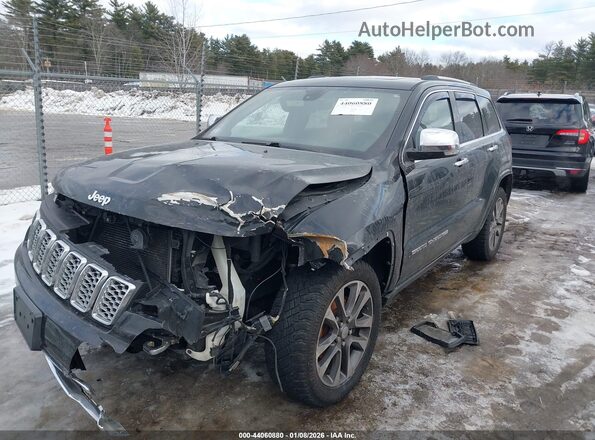 1C4RJFCG8HC659017 2017 JEEP GRAND CHEROKEE Черный Передняя левая четверть