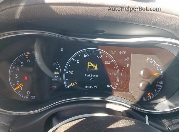 1C4RJFCT1LC303806 2020 JEEP GRAND Белый Вид щитка приборов