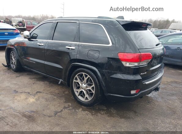 1C4RJFCTXLC127421 2020 JEEP GRAND CHEROKEE Черный Задняя левая четверть