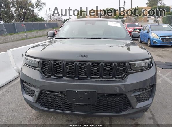 1C4RJGAGXSC355610 2025 JEEP GRAND CHEROKEE Серый Вид панели приборов