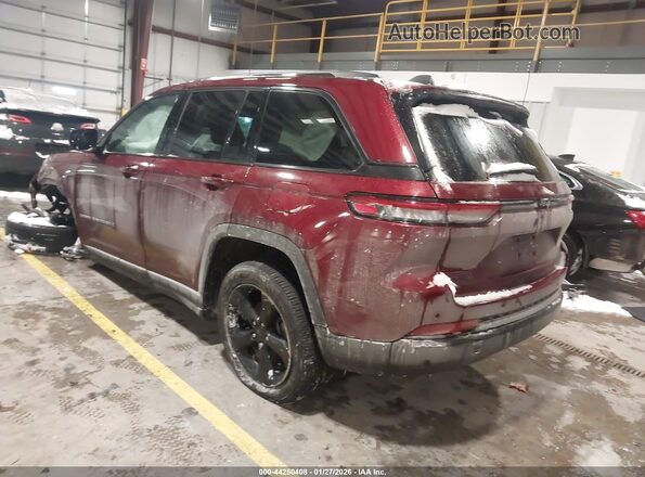 1C4RJHAG0SC329958 2025 JEEP GRAND CHEROKEE Красный Задняя левая четверть