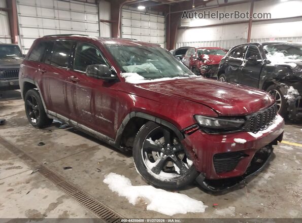 1C4RJHAG0SC329958 2025 JEEP GRAND CHEROKEE Красный Передняя правая четверть